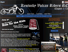 Tablet Screenshot of kentuckyvulcanriders.us